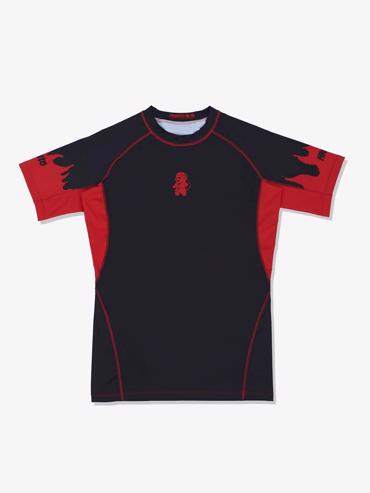 MANTO HELL RASHGUARD -black